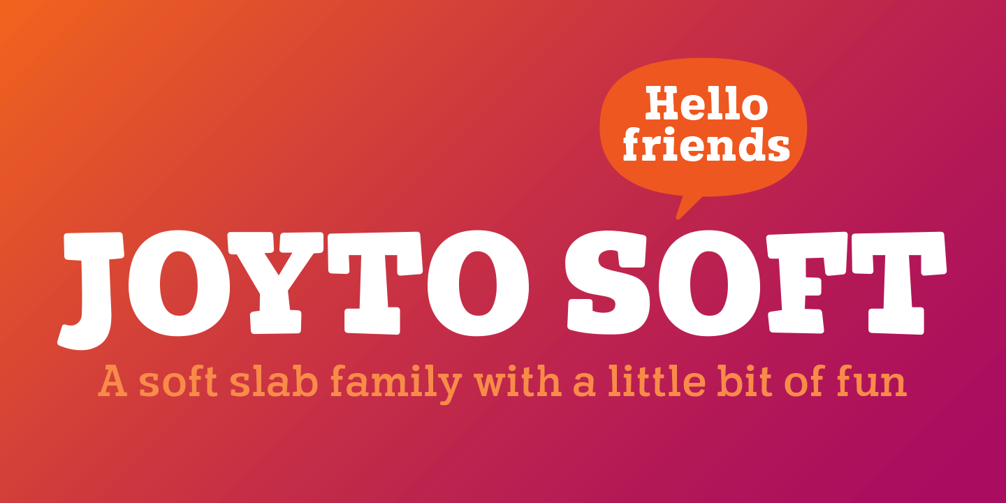 Joyto Soft Font preview